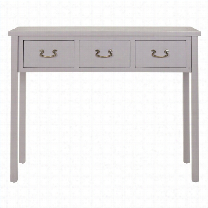 Safavieh Cindy Pniee Wood Console In Grey