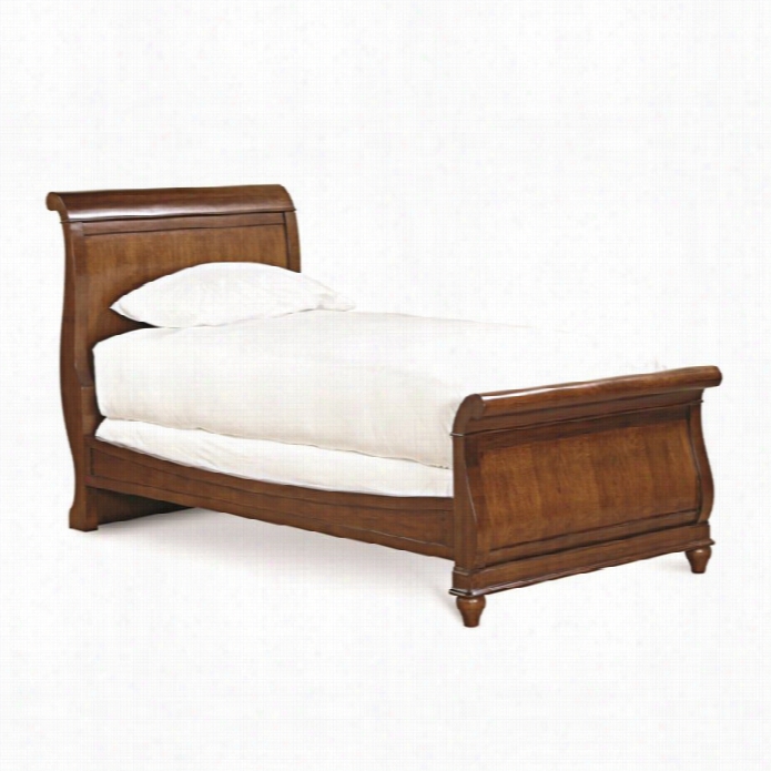 Smartstuff Classics 4.0 Sleigh Bed In Load Brown-twin