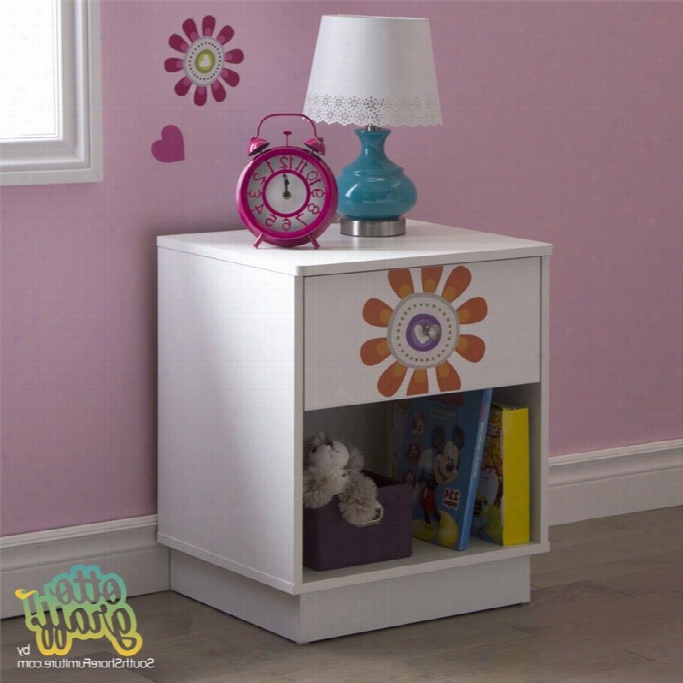 South Shore Joy 1 Drawer Night Stan Inwhite