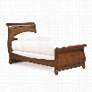 Smartstuff Classics 4.0 Sleigh Bed in Saddle Brown-Twin