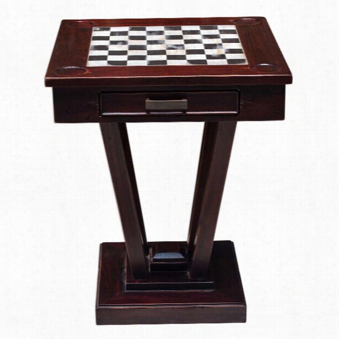 Uttermost Fineas Wood  Game Table