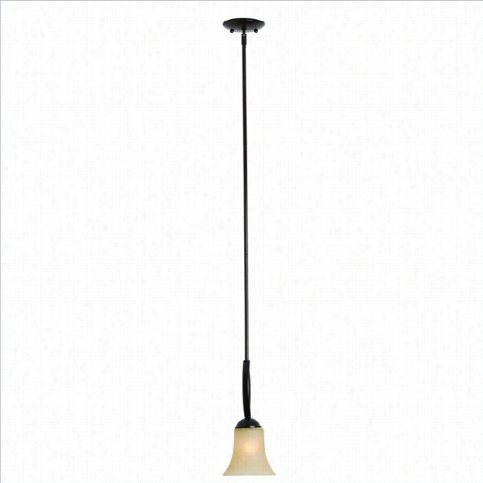 Yosemiite Home Decor Tioga Pass 1 Light Mini- Pendant In Oil Rubbed Bronze