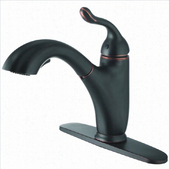 Yosemietk Itchen Faucet With Pull-out Sprayer In Oil Rubbde Bronze