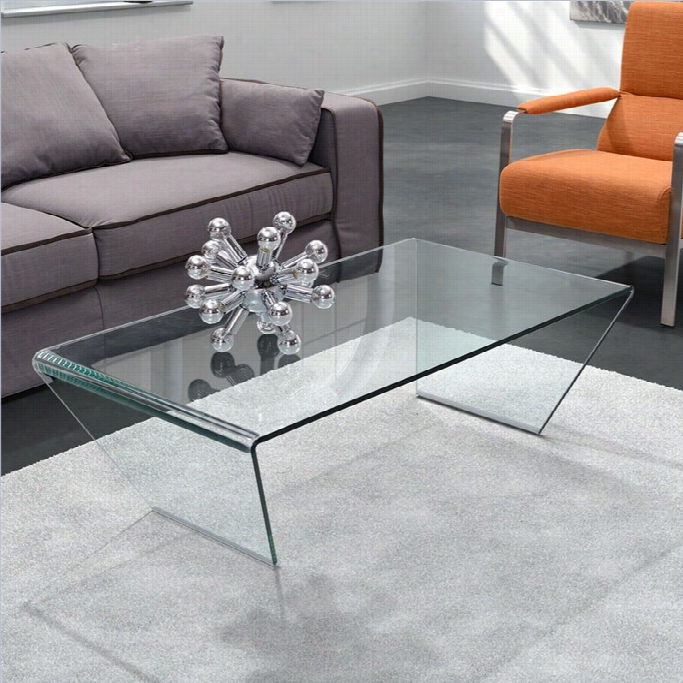 Zuo Migration Coffee Table In Clear