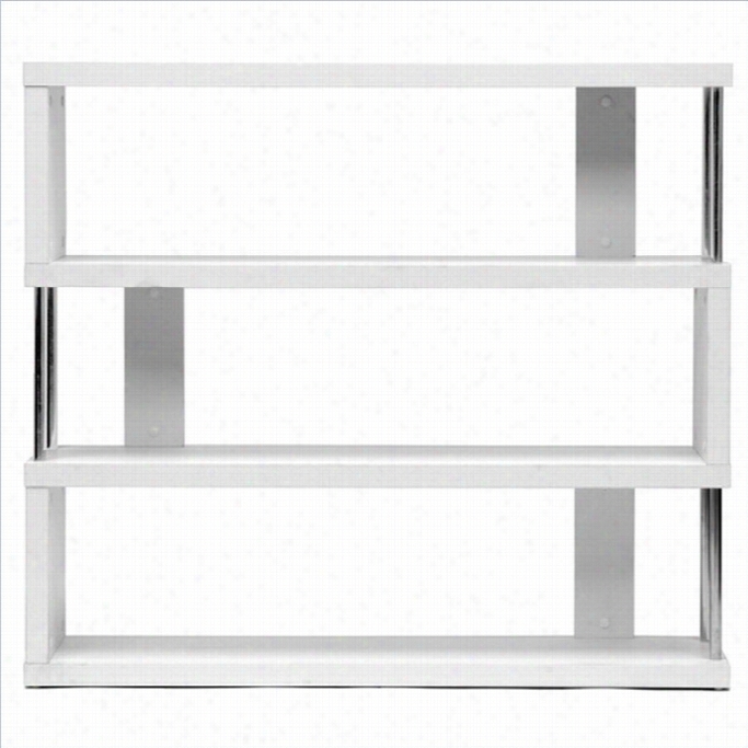 Baxton Studio Barnes Bookcase In White