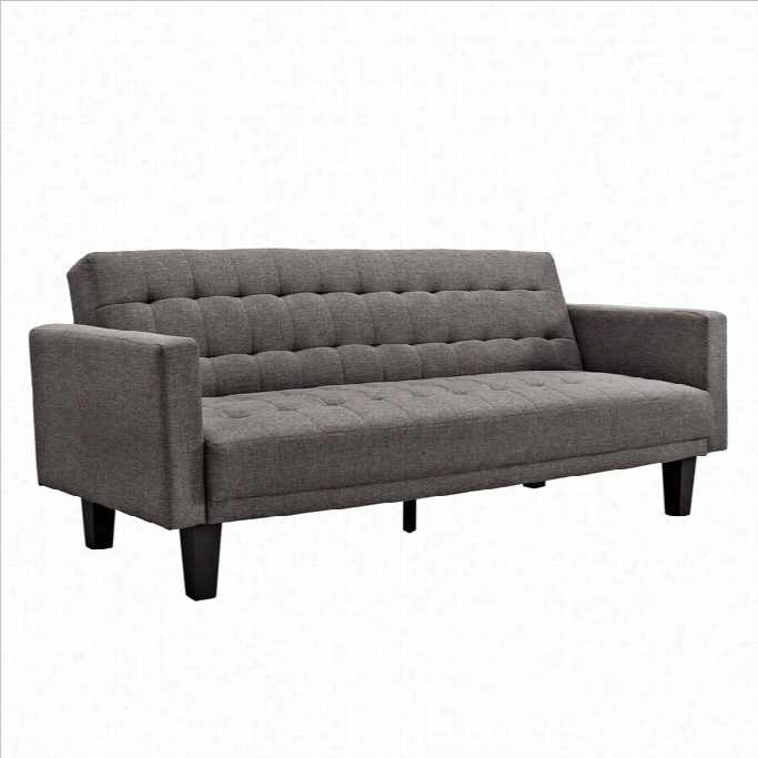 Dhp Siennna Convertible Sofa In Rgay