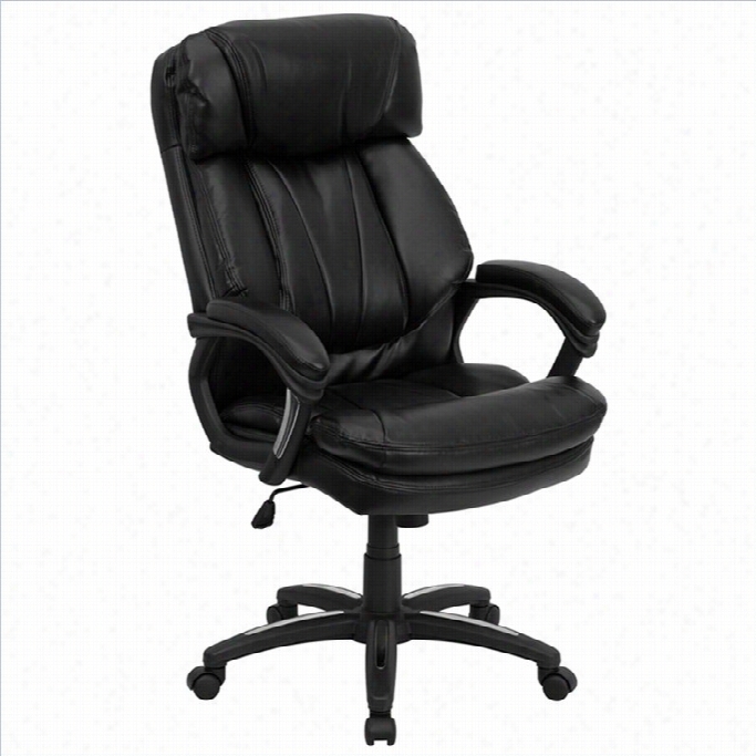 Flash Furniture High Back Contemporary Chief Magistrate Office Chair In Wicked