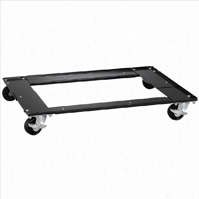 Hirsh Industries Commercial Cabinet Dolly In Black