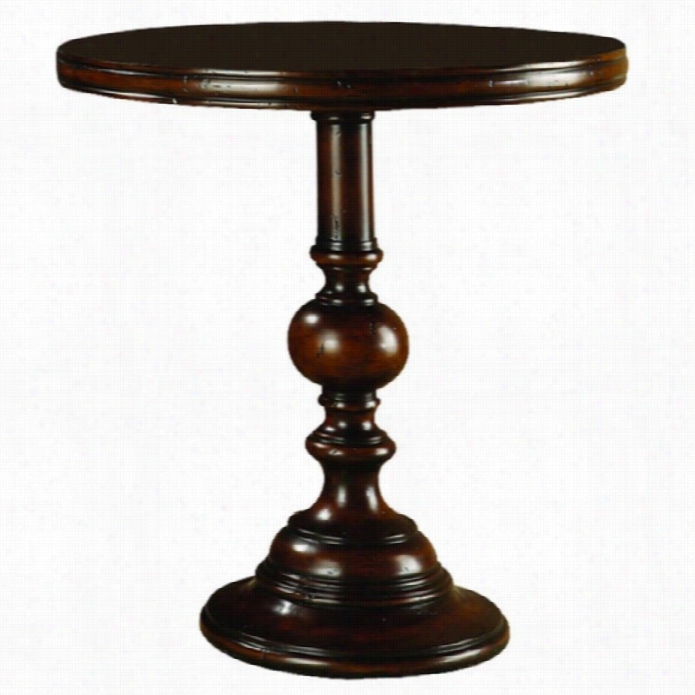 Hooker Furniture Seven Seas 24 Round Pedestaal Accentuate Table