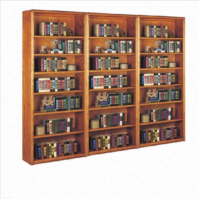 Martin Furniture Contempo Raryy 3 Piece Bookcase Set In Medium Oak