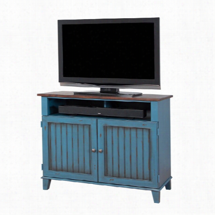 Matrin Appendages El1ingto N4 0tv Cconsole In Blue