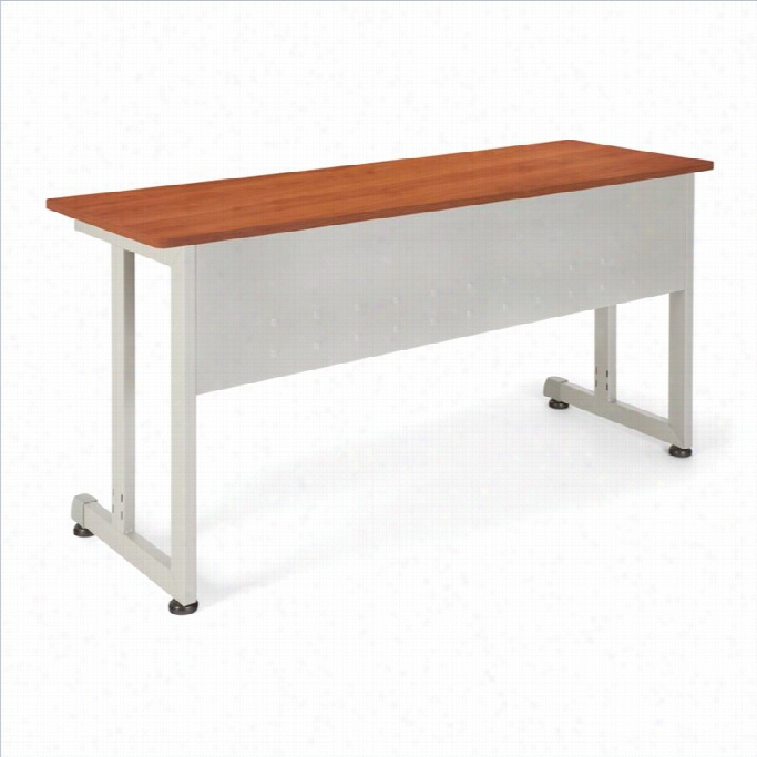 Ofm 55 Instruction Table In Cherry And Silver