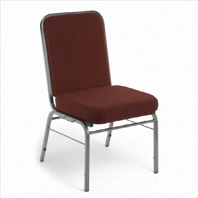 Ofm Comfort Class Stack Guest Chair In Wine