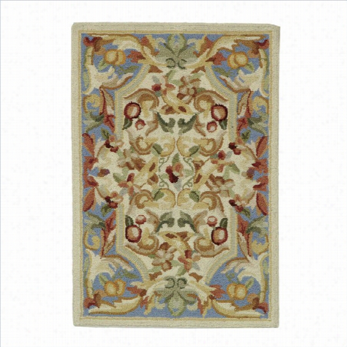 Safavi Eh Chelsea Accent Rug In Blue_1'-8 Xx 2'-6
