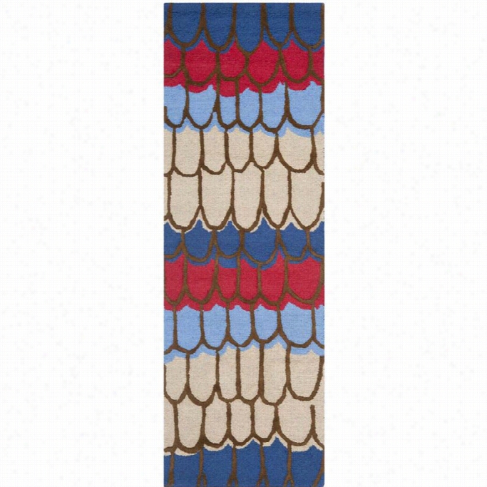 Safavieh Safvieh Kids Runner Rug In Blue / Multi