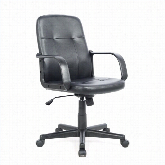 Sonax Corliving 41 Drafting Office Chair In Balck Leatherette