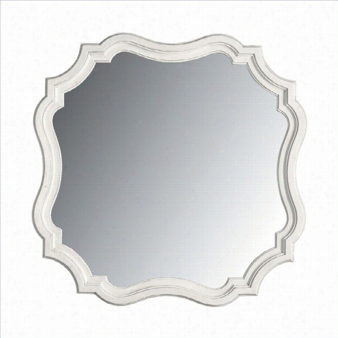 Stanley Furniture Coastal Living Retreat Piecrust Mirror In Saltbox White