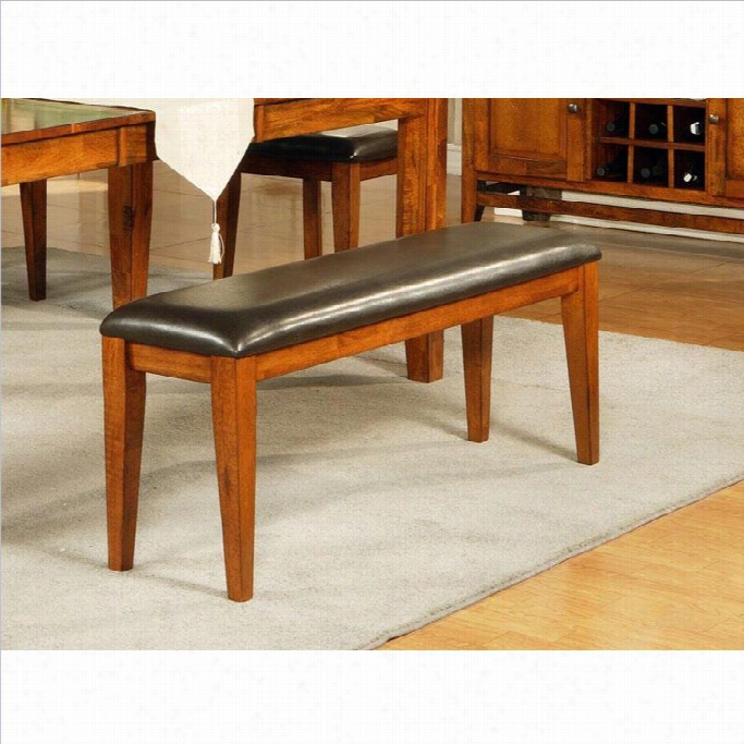 Stevesilver Fellowship Mango Bench In Light Oak