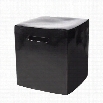 Abbyson Living Ceramic Garden Stool in Black