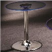 Coaster LED Transitioning End Table in Chrome
