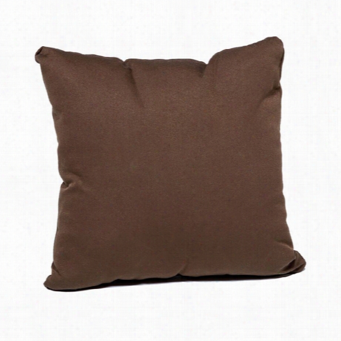 Tkc Outdoor Thtow Pillows Square In Cocoa (set Of 2)