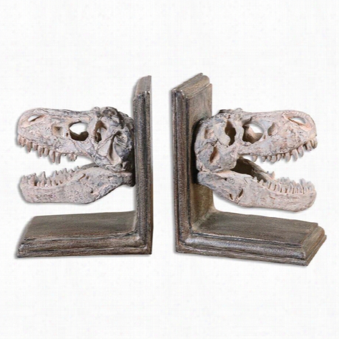 Uttermost Dinosaur Bookends (et Of 2)