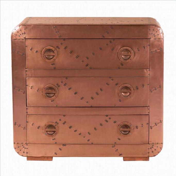 Yosemite Storage Accent Chest In Aged Copper