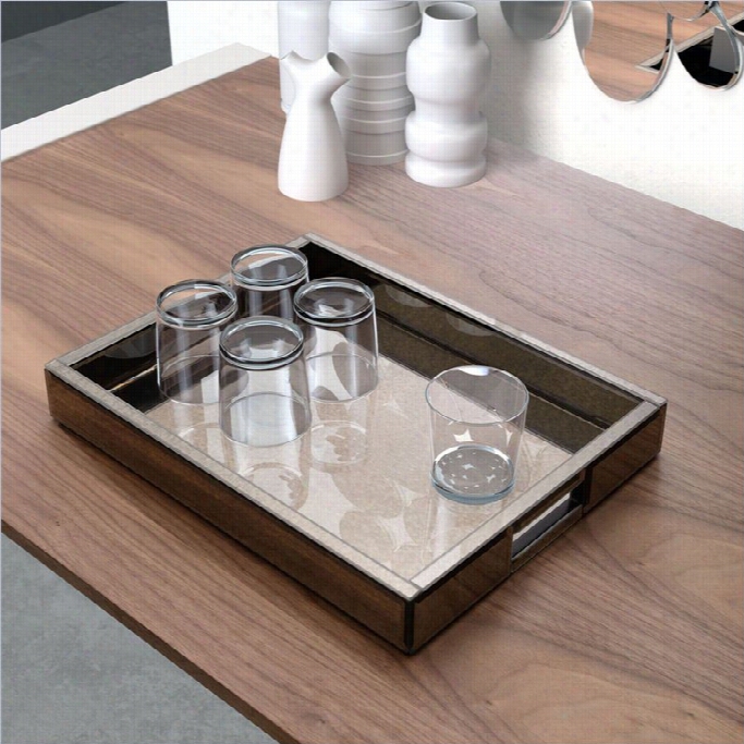 Zuo Grandmaster Tray With Mirror Effect