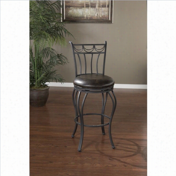 American Heritage Abella Exclude Stool In Iro-n26 Inches