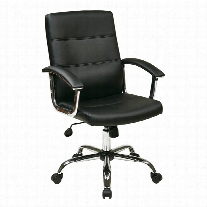 Avenue Six Malta Office Chair In Black