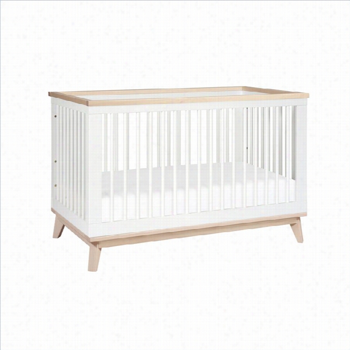Babyletto Scoot 3 In 1 Convertible Crib And Toddler Bed In White
