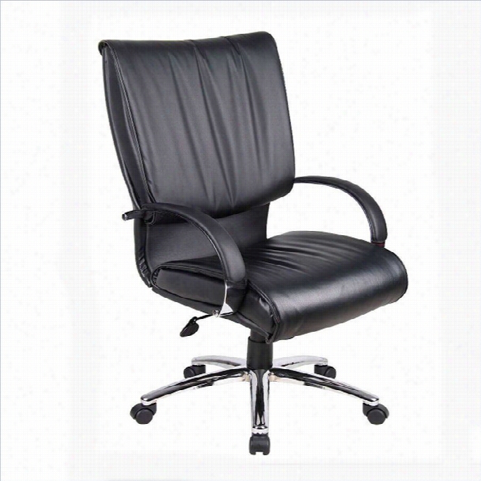 Boss Office Products Complete Back Executive Office Chair In Bl Ack
