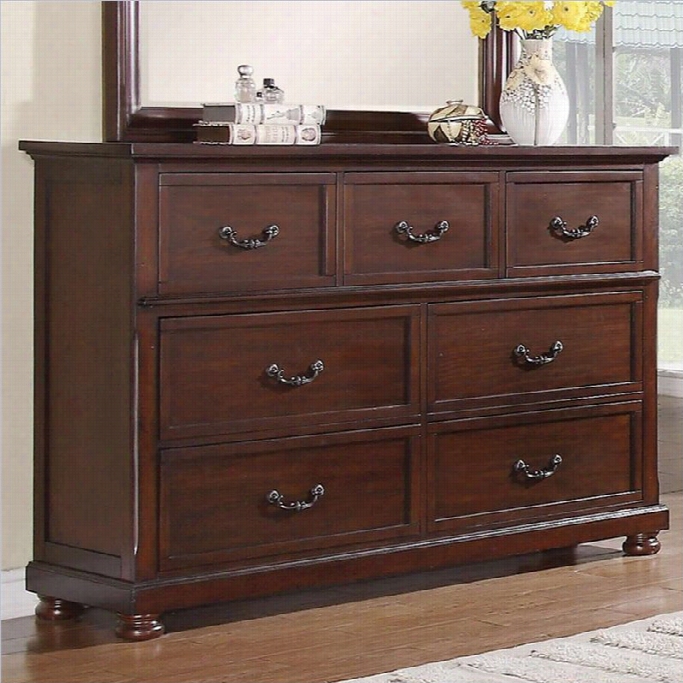 Coaster Hannah Drawer Dresser In Brown C Herry