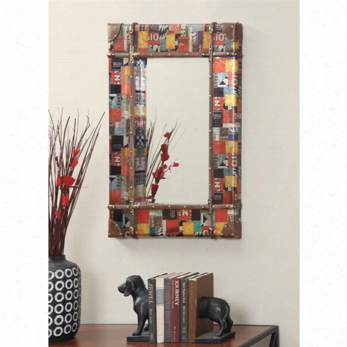 Convenience Concepts Rio Rectangular Mirror In Multicolor