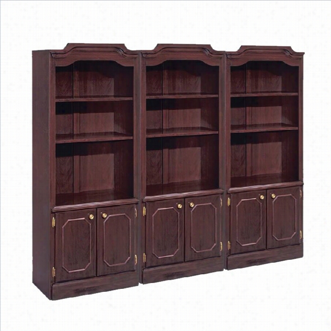 Dmi Governors Wall Bookcase With Abinet