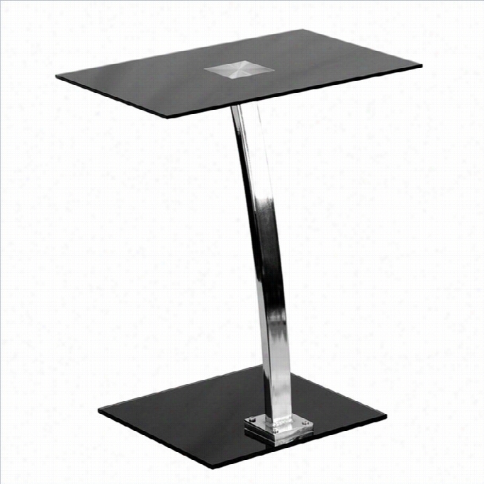 Flash Furniture Reckon R Desk With Black Tempered Glass Op In Black