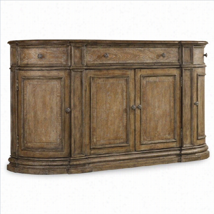 Hooker Furniture Solana 3-drawer 4-door Buffet In Buoyant Oak