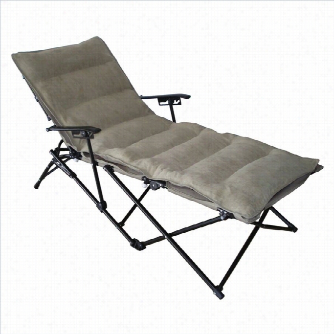 International Caravan Foldable Chaise Lounge In Sage