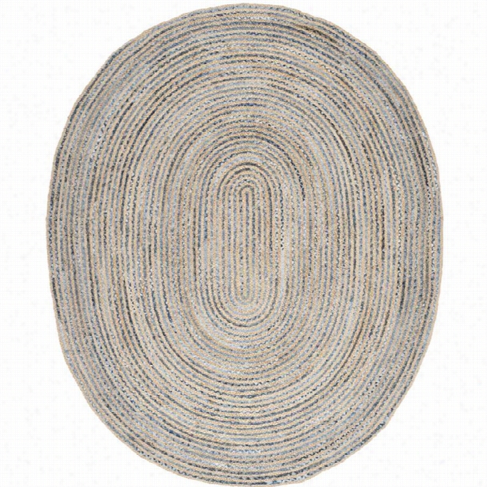 S Afavieh Cape Cod Natural Contemoprary Rug - Oval 8' X1 0'