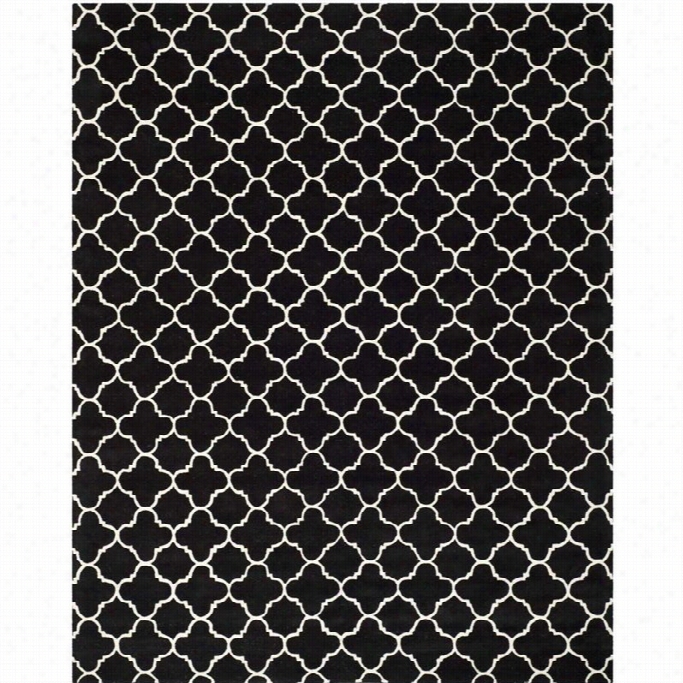 Safavieh Chatham Blakc Contemporary Rug  6' X 9'