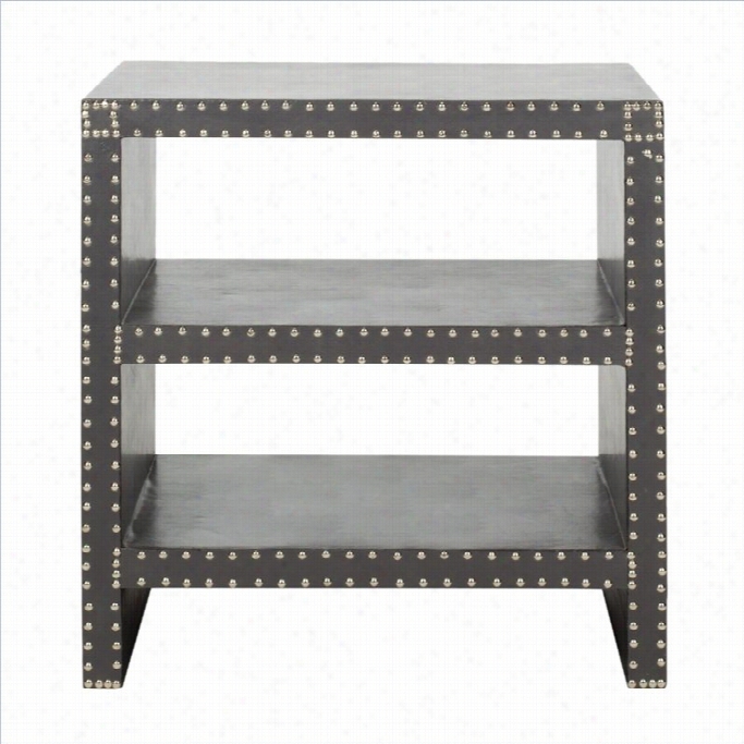 Safavieh Lacey Side Table In  Grey