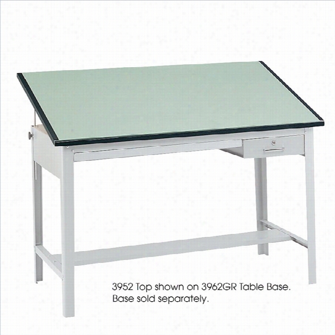 Safco 60x37.5 Precision Drafting Table Tpo