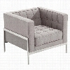 Armen Living Andre Chair in Gray