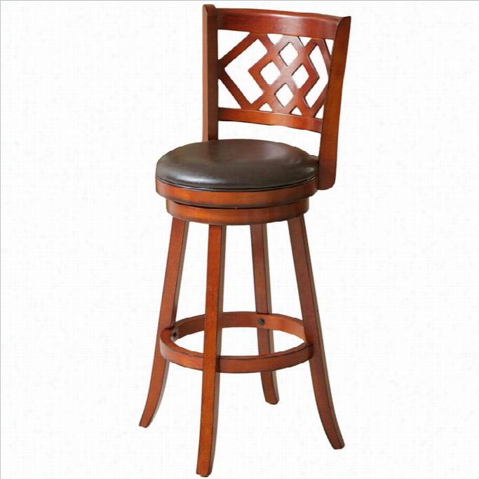 Trent Home Horizon 28.5 Bar Stool In Brown