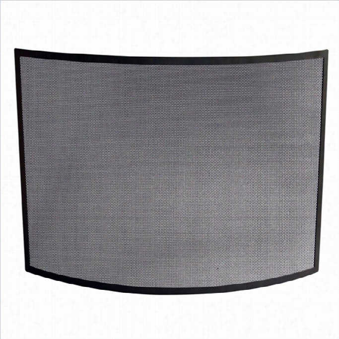 Uniflame Single Panel Curved Mourning Screen