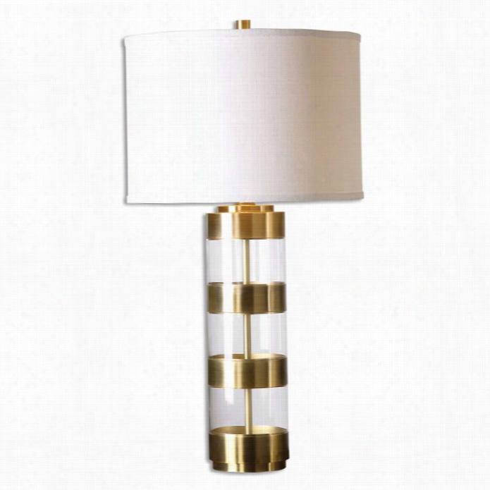 Uttermost Angora Brushed Brass Tahle Lamp