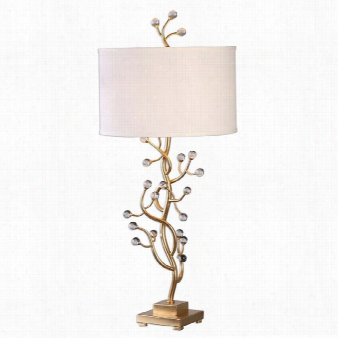 Uttermost Bde  Metallic Gold Table Lamp