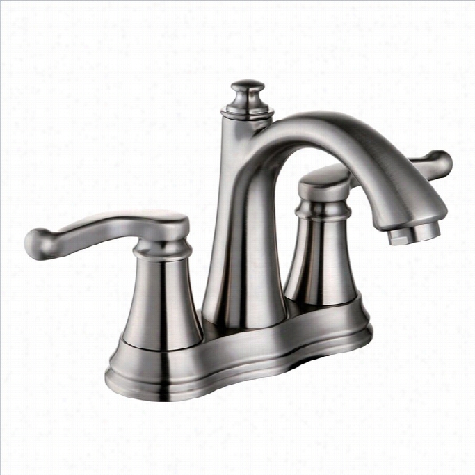 Yosemite 2-handle 4-inch Widespread Lavatory Faucet In Brushed Nickel