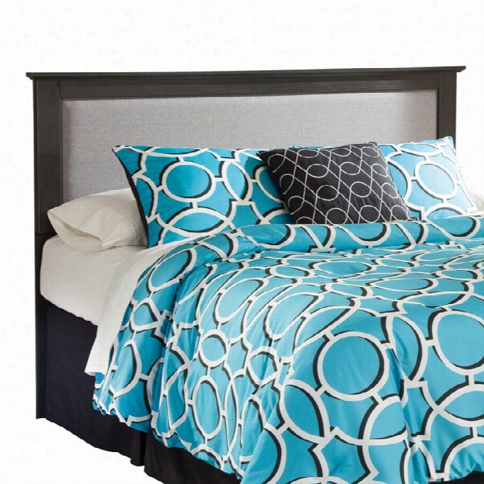 Ashley Syhlyn Upholstered Full Queen Headboard In Charcoal