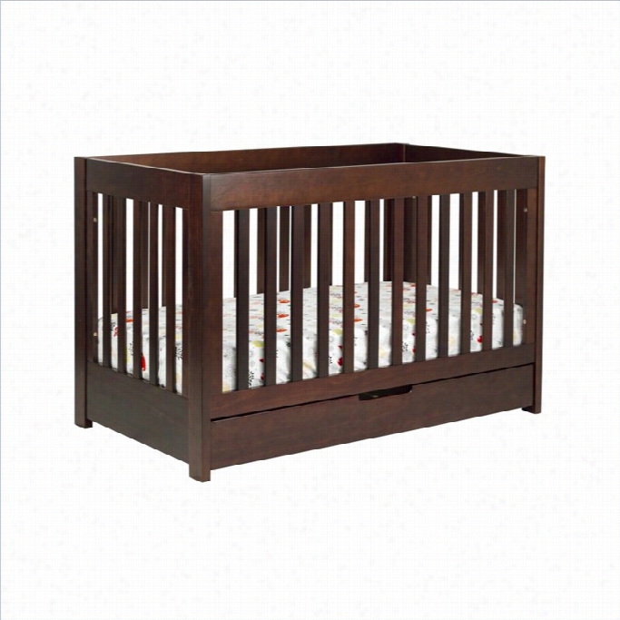 Babyletto Mercer 3-in-1 Convertible Wood Crib In Espresso